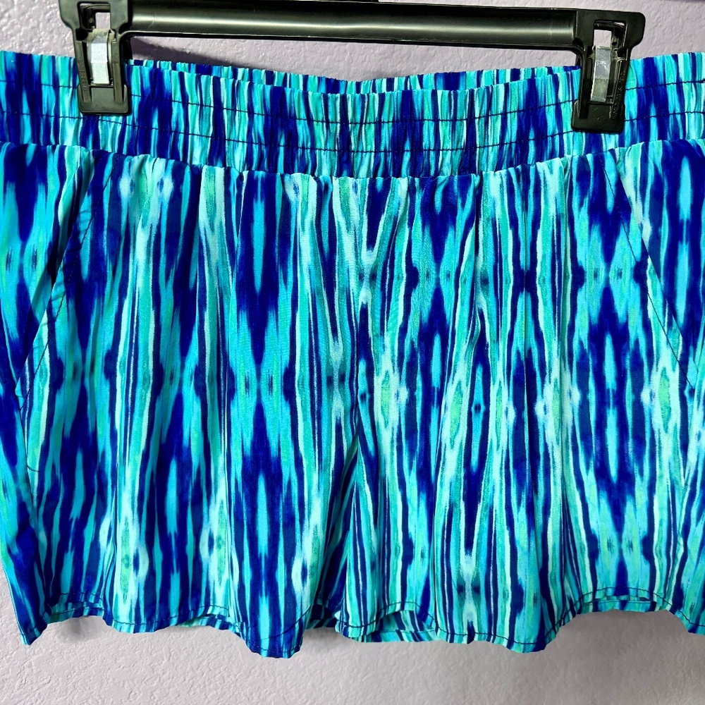 a.n.a teal/royal blue shorts (PM)